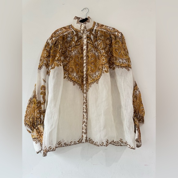 ZIMMERMANN
Zippy Billow Blouse size 3 - Picture 2 of 15